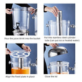 8L Commercial Restaurant Buffet Beverage Juice Beverage Dispenser Drink Container