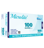 Microlite Nitrile - Disposable Medical Gloves - 100pc Small