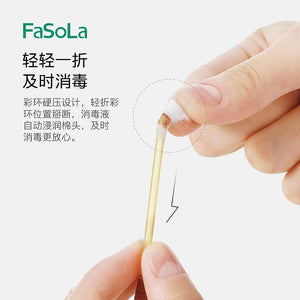 Fasola Iodophor Disinfectant Cotton Swab 50pcs