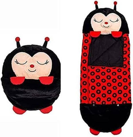 Kids Sleeping Bag Happy Children Toy Plush Lady Bug Large