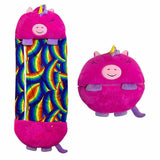 Kids Sleeping Bag Happy Children Toy Plush Pink Unicorn Large