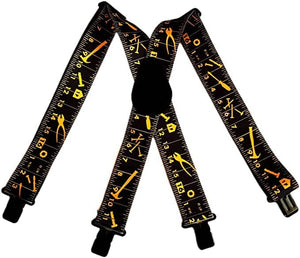 Heavy Duty Work Tool Belt Suspenders with Strong Clips Adjustable X -Back Comfortable Braces for Men Women,Work Braces