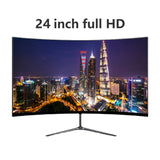 24" Curved LED Panel 1920 x 1080 Refresh Rate 165HZ Monitor Aspect Ratio 16:9