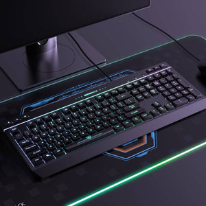 RGB Gaming Keyboard 8 Mode Light Effect 19 Game Anti Ghosting Keys 6 Function AU