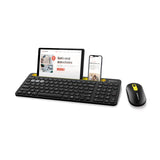 Bluetooth Wireless PC Keyboard Mouse Set For Computer Laptop Power Saving PC