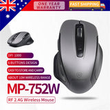 Wireless Mouse Computer Laptop PC 10M USB Receiver Compatible Multiple Device