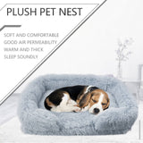 Pet Dog Comfort Bed Plush Bed Comfortable Nest Removable Cleaning Kennel XXL