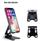 Mobax Phone Holder With Portable Metal Stand Foldable and Adjustable