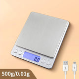 Cookingstuff Electronic Digital Kitchen Coffee Scale Stainless Steel Household Small 3kg