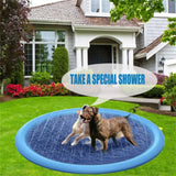 Pawfriends Thick Anti-Skid Pet Water Spray Mat Children Playing Outdoor Water Spray Mat XL