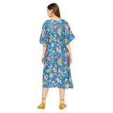 Cotton Kaftan, Caftan, Maxi Dress, Cotton Dress, Plus size Clothing, Comfortable clothing for Women, Maternity Gown, Long Robe, Night Gown Kaf36