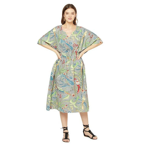 Cotton Kaftan, Caftan, Maxi Dress, Cotton Dress, Plus size Clothing, Comfortable clothing for Women, Maternity Gown, Long Robe, Night Gown Kaf75