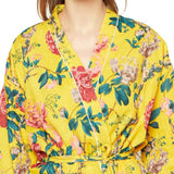 Kimono Cotton Kimono Bathrobe Frida Valentines Day GiftBird Bathrobe Turkish Bathrobe Cardigan Nightwear Dressing Gown Beach Bikini Summer SCK14