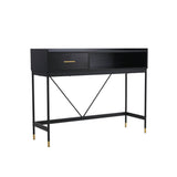 ALCONA Console Table In Matte Black