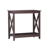 Coastal Console Table in Walnut