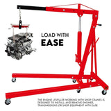 Engine Leveler Balancer 907kg Load Shop Crane Hoist Chain Lift Loading Leveller