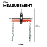 Engine Leveler Balancer 907kg Load Shop Crane Hoist Chain Lift Loading Leveller