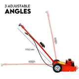 Low Profile 22 Ton Air Hydraulic Trolley Jack Floor Garage Truck Service Jack