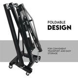 2 Ton Hydraulic Engine Crane Folding Hoist Stand Mobile Garage Workshop