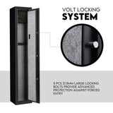 4 Rifle Gun Safe Iron Heavy Duty Firearm Security Digital Lockbox Premium