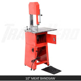 Meat Cutting Band Saw 10" meat mincer Bandsaw Sausage Filler Slicer Grinder