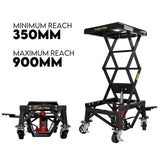 Motorcycle Scissor Lift Stand 135kg Hydraulic Motorbike Lifter Dirt Bike Jack