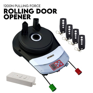 Automatic Roller Door Opener Garage Powerful 1200N Motor Garage 22m² Rolling AU