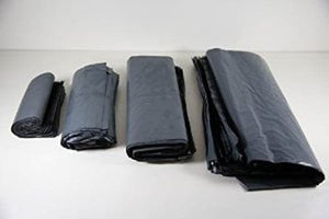 100 Bulk Buy Pack - 600x450 mm LARGE GREY PLASTIC MAILING SATCHEL COURIER BAG SHIPPING POLY POSTAGE POST SELF SEAL