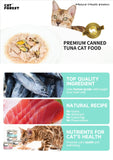 CAT FOREST Premium Tuna White Meat With Salmon In Jelly Cat Canned Food 85G X 24