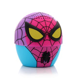 Marvel Bitty Boomers Black Light Spider-Man Ultra-Portable Collectible Bluetooth Speaker