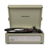 Crosley Voyager Bluetooth Portable Turntable + Crosley SOHO Stand Bundle - Sage