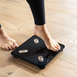 Jade Yoga Harmony Mat - Jade Green & Etekcity Scale for Body Weight and Fat Percentage - Black Bundle