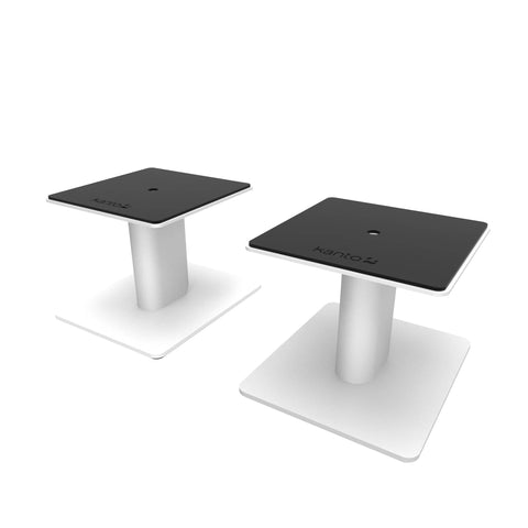 Kanto SP6HDW 6" Tall Universal Desktop Speaker Stand - Pair, White