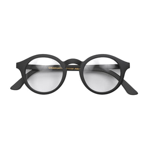 London Mole Graduate Blue Blocker Glasses Matte Black