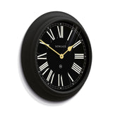 Newgate Chocolate Shop Wall Clock Silicone Cave Black