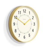 Newgate Monopoly Plywood Wall Clock With Yellow Hands