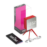 Newgate Space Hotel Droid Led Alarm Clock Red