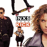 Crosley Record Storage Crate & Inxs Kick - Vinyl Album Bundle