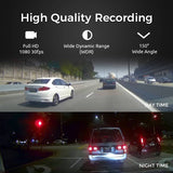 DriveSense Ranger Dash Cam with Mobile App