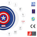 Marvel Aladdin Captain America Cordless Air Purifier