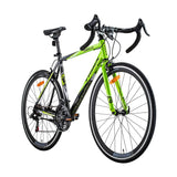 Trinx 700C Road Bike TEMPO1.0 Shimano 21 Speed Racing Bicycle 53cm Black/Green