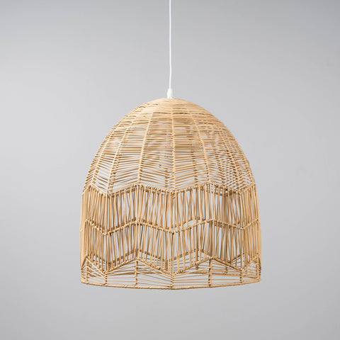 Natural Rattan Lace Pendant Light - Amalfi