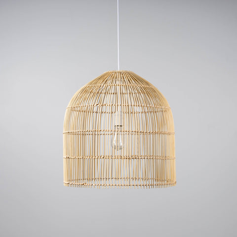 Natural Rattan Cane Wicker Pendant Light - Siena