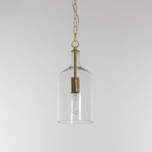 Kendal Glass Pendant Light - Gold