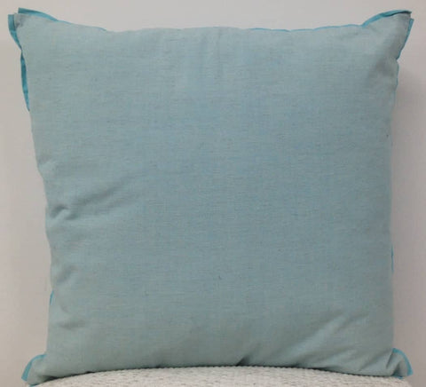 Frida Aqua Blue  Cushion Cover