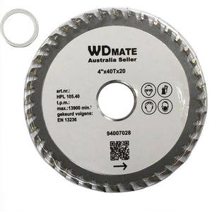 2x 105mm 40T TCT Wood Cutting Saw Blade ATB 1.0mm 4