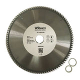 2x 250mm 100T 30mm Cutting Disc PlasticAluminium  Circular Saw Blade TCT 10"TCG