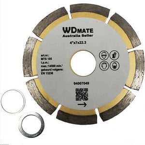 3x Dry Diamond Cutting Disc 105mm 2.0*7.0mm 4.0