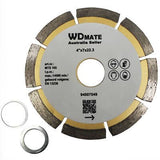 5x 105mm Dry Diamond Cutting Disc 2.0*7mm 4.0" Segment Saw Blade Wheel 22.3mm