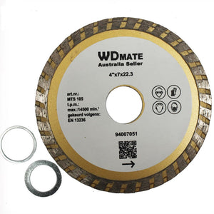 105mm Diamond Cutting Disc Dry Wet 4.0